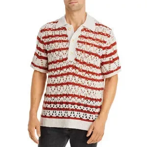 トップス 22SS ourlegacy big piquet zigzag polo Our Legacy - Big Piquet Zig Zag Stripe | Our Legacy